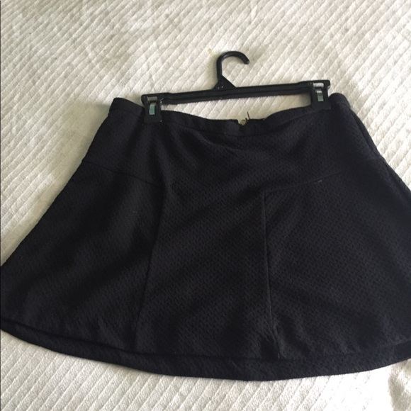Candie's Dresses & Skirts - Black, mid thigh textured skirt Candie's Dresses & Skirts - Black, mid thigh textured skirt